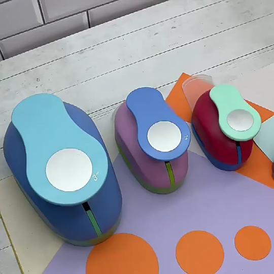 Craft Round Hole Puncher , Different Sizes Round Circle Paper Punch 1.5cm-7.5cm