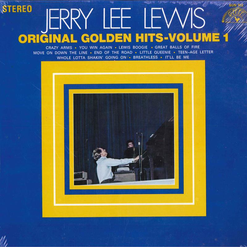 

LP Record JERRY LEE LEWIS - Original Golden Hits - Volume 1 SUN102 Sun US Rock