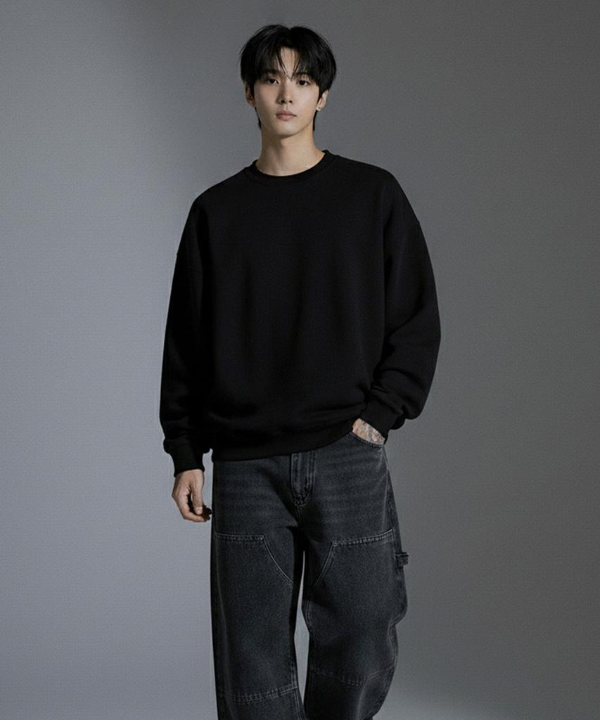 VANNWORKS Compose Sweatshirt (Mvls001) Black (Type A)