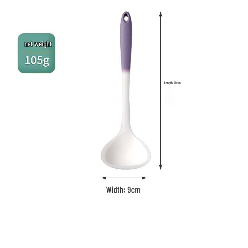 

ZISIZ Two-Tone Silicone Kitchen Utensil Set