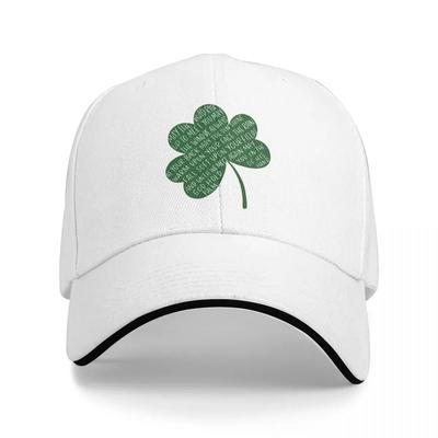 Trèfle Irlande Bénédiction Irlandaise Casquettes de Baseball de Randonnée Pour Femmes Haut de Gamme Chapeau de Plage Golf pour Homme Casquette à Visière