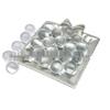 Acrylic Transparent Round Beads (2.5mm-25mm) - Solid Plastic Bubble Beads for Children's Toys