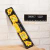 High Precision Solid Aluminum Level Measuring Instruments Anti-drop Strong Magnetic Bubble Level Balancer Ruler Measuring Tools