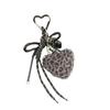 Braided Rope Keychain Star Plush Heart Bag Pendant Charm Fashion Backpack Accessories for Handbag,Purse Decorations