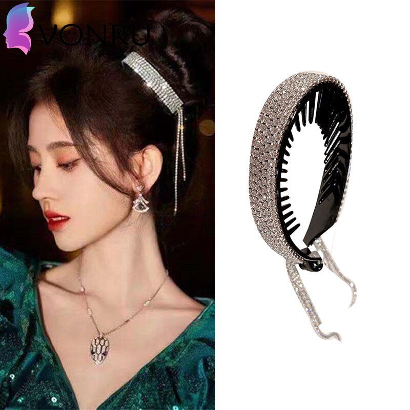 

Винтажная блестящая шпилька со стразами, заколки для волос в виде когтей для женщин и девочек, роскошные заколки для волос в стиле барокко с кисточками, заколки, аксессуары для волос, подарки