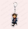 Popular Eddsworld Tord Keychains for Accessories Bag  Anime Comic Ringo Edds Meme Keyrings Jewelry Gamers Fans Friends Gifts