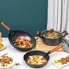 Debo 3-Piece Non-Coated Iron Cookware Set