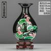 Jingdezhen Ceramic Vase Chinese Classic Porcelain Flower Pot+Base Figurines Home Furnishing Table Ornaments Crafts Decor Items