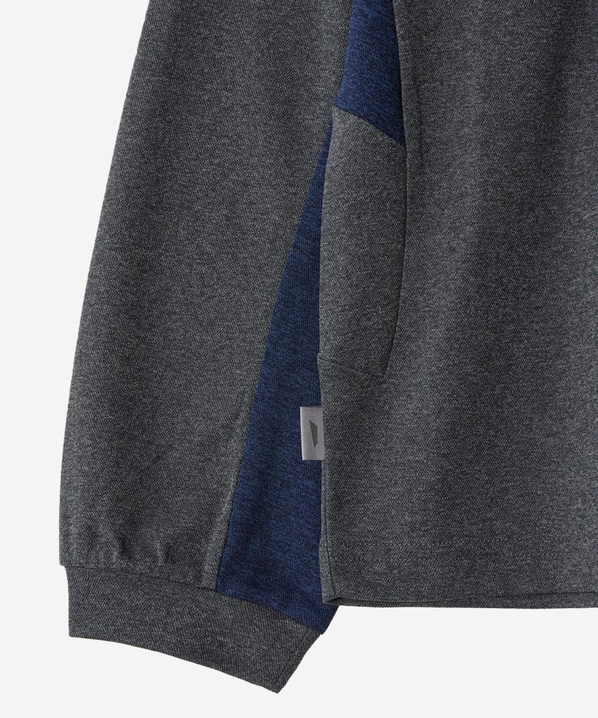 NODE LABS Dev:3 Waffle Long Sleeve T-Shirt_Gray