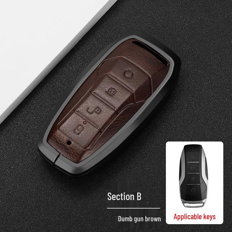 Full Coverage Key Case for BYD Tang, Song, Han, Qin PLUS, Yuan - New Key Shell and Buckle