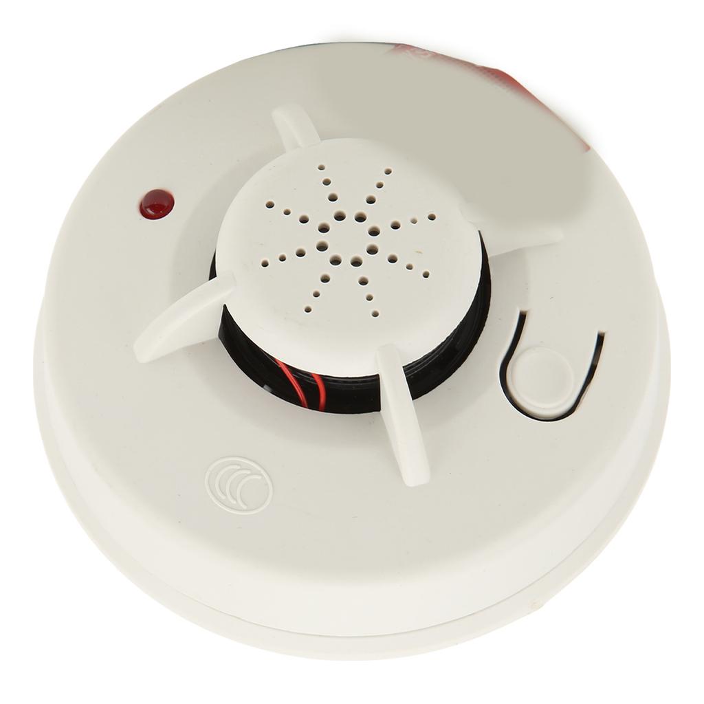 Smoke Alarm Battery Operated LED Indicator Quick Response Dustproof 360 Degrees  Angle Fire Detector