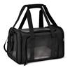 Soft-Sided Pet Carrier Portable Dog Car Seat with Cushion Collapsible Travel Puppy Carrier Bag for Small Medium Dogs Cats