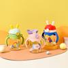 Infant Cartoon Drinking Cup with Handle Bounce Cover Childrens Straw Cup Drop-Resistant Kindergarten Men and Women Baby Learns to Drink