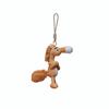 Portable Elegant Zodiac Horse Mascot Chinese Mascot Soft Horse Plush Doll Toy Decoration Key Chain Bag Charm Gift
