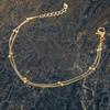 Multi-Layer 1Mm Bead Chain Anklet, Women'S Anklet Bracelet, Fashionable Anklet Jewelry