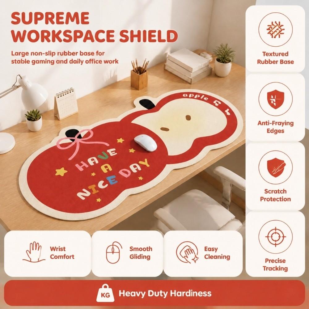 Cartoon Pattern Rubber Mouse Pad Large Size Computer Desk Protector New Keyboard Mice Mat Home