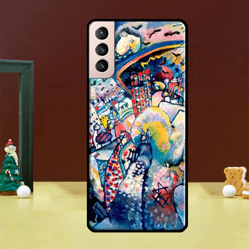 Wassily Kandinsky Abstract Artistic Case For Samsung Galaxy S23 S22 Ultra S21 Ultra S21 FE S9 S10 Note 10 Plus S20 FE Back Cover