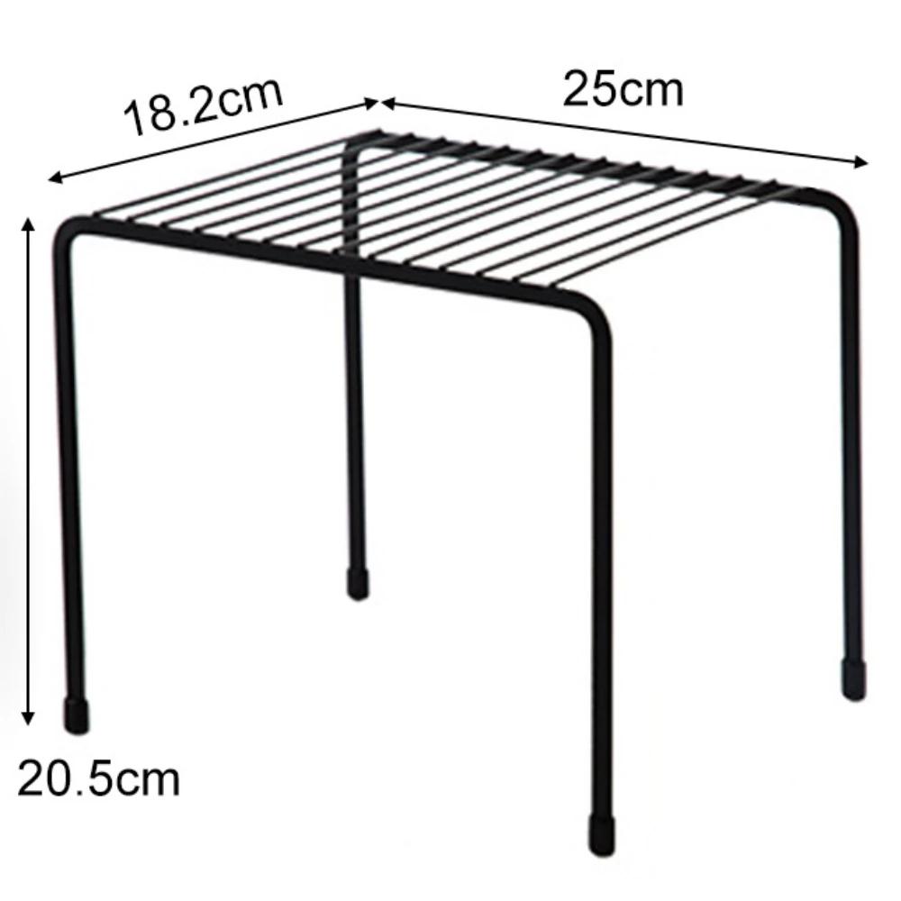 Kitchen Cabinet Organizer Shelf Iron Storage Rack Holder Bathroom Cabinet Organizer Food Pantry Organization and Storage Shelves