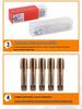 Tiangong Cobalt-Enhanced NPT G1/4-1/2 Water Pipe Thread Taps
