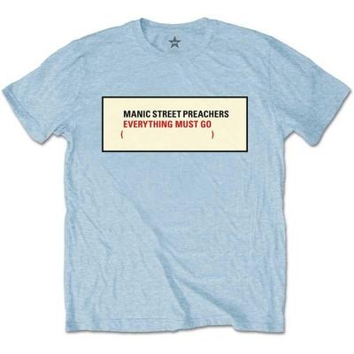 Manic Street Preachers T-shirt in cotone unisex per adulti Everything Must Go