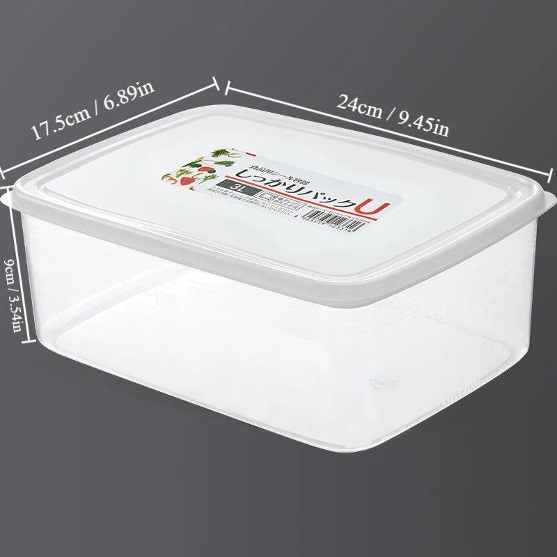 1PC Refrigerator Preservation Box Frozen Meat Refrigeration Box Food Storage Box Sorting Storage Sruit Vegetable Drainage Box