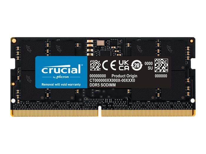 RAM-Modul SO-DIMM - Crucial - CT16G56C46S5 - 16 GB - DDR5 - 5600 MHz - CL46