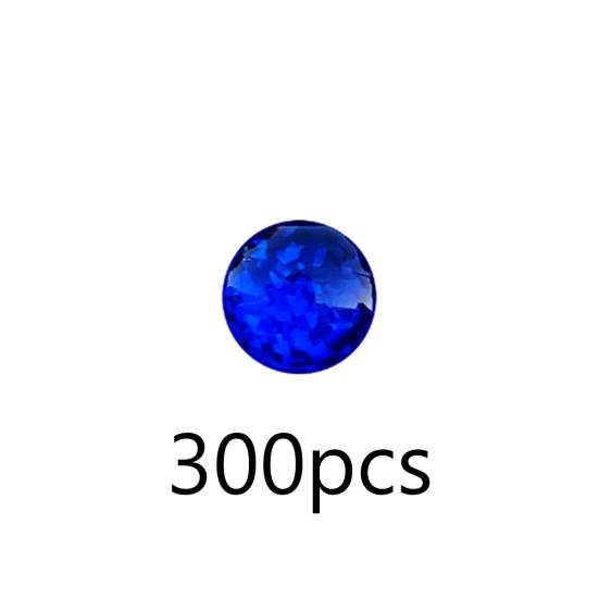 

MUQZI спортивный аксессуар 300 шт. клейкая лазерная голографическая искусственная рыбалка DIY рыбьи глаза приманка ремесло 6mm синий