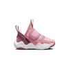 Jordan 23/7 Pink Coral TD Slip Resistant Anti Kick Slip Resistant Anti Kick Low Top Toddler Shoes Pink White DQ9294-616