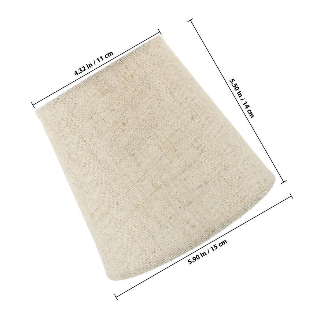 Replacement Cloth Lamp Shade Modern Decorative Lamp Accessory for Table Desk Floor Lampshade Fabric Light Cover Household Use
