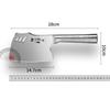 High Hardness Stainless Steel Thickened Bone Chopping Knife, Household Kitchen Knife, Commercial Chef Bone Chopping Axe