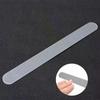 1 pz Lima per Unghie Acciaio Inossidabile Testa Rotonda Metallo Manicure Pedicure Strumenti Bellezza