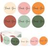 1-inch Circular Sticker - INS Thank You Seal Sticker - Thank You Sticker