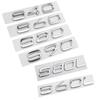 3D ABS Czarny Srebrny Naklejka z Emblematem Bagażnika Samochodowego dla Volvo S40 S60 S80 S90 S60L S90L Naklejka z Emblematem Tylnej Klapy Bagażnika Akcesoria Zewnętrzne