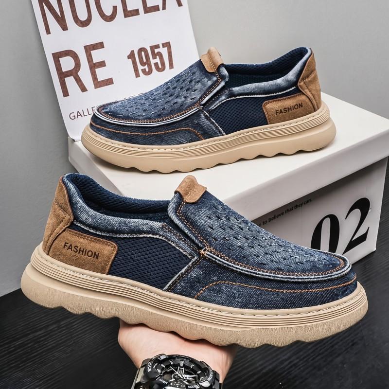 Men 's Casual Four Seasons Fashion Skateboarding Students Comfortable Sneakers Boys Trending Soft Sole Breathable Shoes