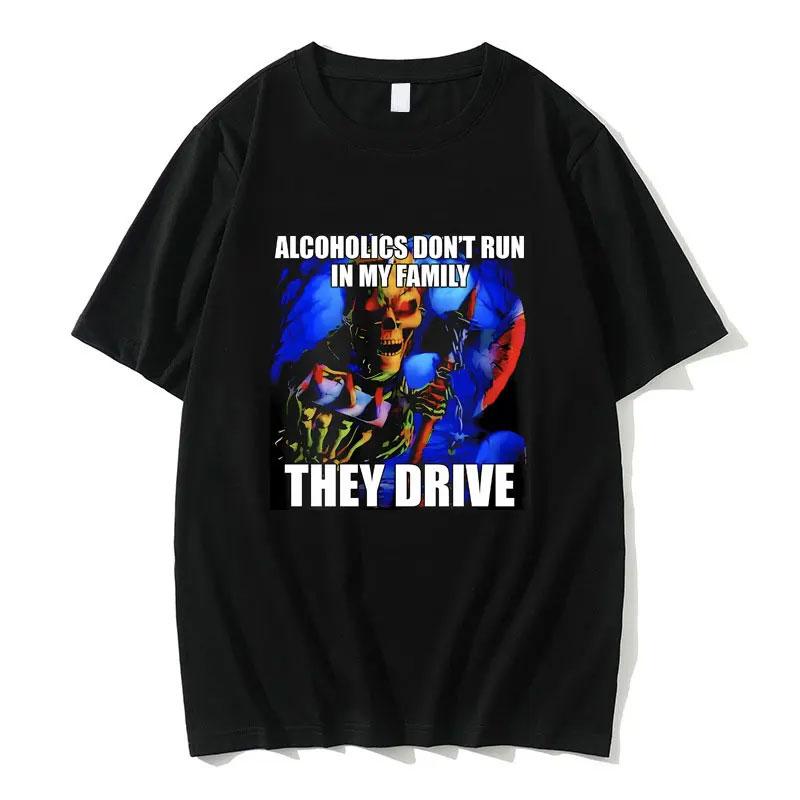 Ich habe Angst, mit Frauen zu reden T-Shirts Hartes Skelett Meme Grafik Kurzarm-T-Shirts Hohe Qualität Baumwolle Übergroßes T-Shirt