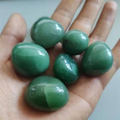 100g Natürlicher Grüner Aventurin Quarz Kristallstein Trommelstein Reiki Heilung Naturstein und Mineralien Heimdekoration Stein