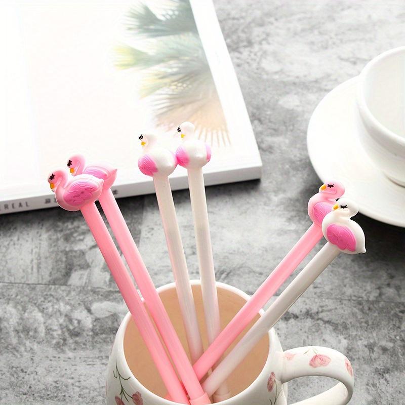 100pcs Cute Cartoon Neutral Pen Kawaii Writing Pen HB Drawing Wooden Pencils Student School Stationery Supplies Many Kinds of Cutie Lime Unicorn