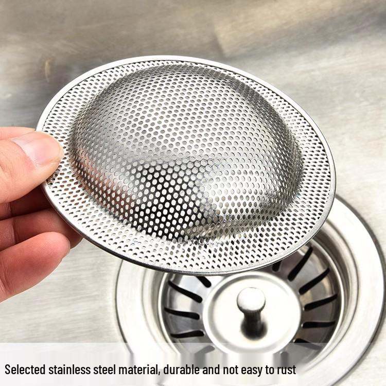 Stainless Steel Drain Filter for Kitchen, Bathroom & Floor