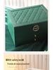 Luxury Jewelry Storage Box for Earrings, Bracelets, and Rings - Large Capacity, Gold Finish