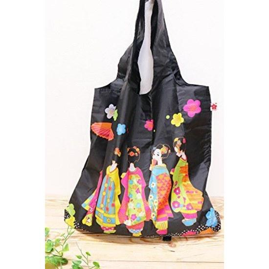 Matsumi Kogei Eco Bag Souvenir Japan Maiko Pattern Kyoto