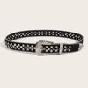 Y2K Rhinestone Belts Zinc Zinc Alloy Waistband Punk Blingbling Belt  Women