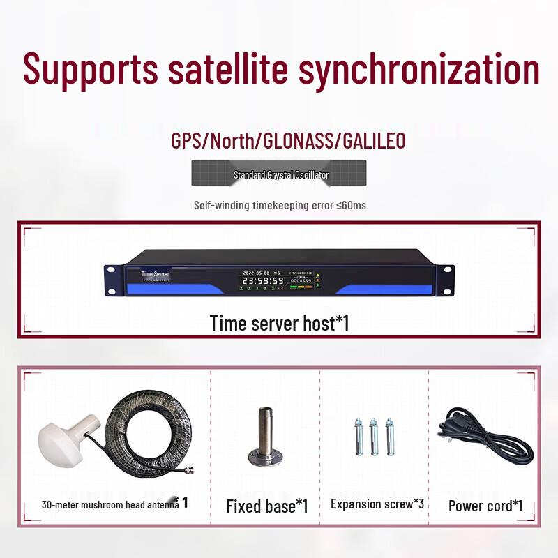 

MORLINK Enterprise NTP Time Server with Hot Standby