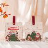 5PCS Xmas Theme Christmas Gift Box Gift Wrapping Christmas Candy Box  Holiday Party