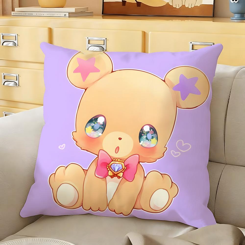 

MMahoGirls PrecureMofurun Cushion Cover Soft Durable Reversible Pillow Cover Home Car MultiScene Daily Comfort Pillowcase 30X30cm