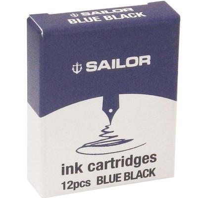 Sailor fountain pen Füllfederhalter-Farbpatronentinte Blau Schwarz 13-0404-144