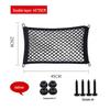 SUV Trunk Storage Net Bag - Car Organizer for Keeping Items Secure in the Trunk.