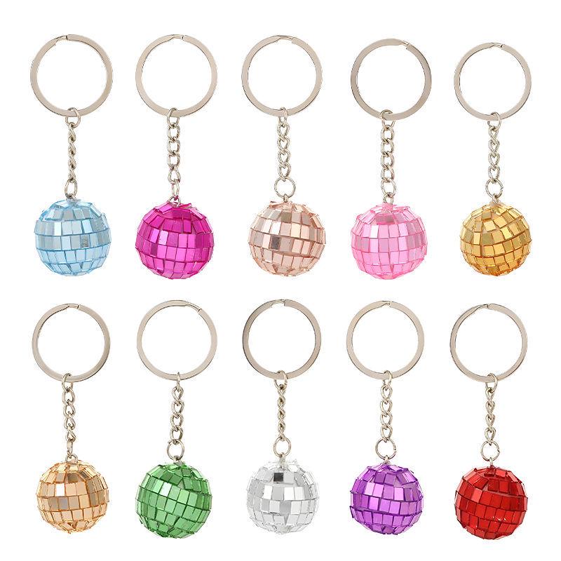 Reflective Disco Ball Keychain Pendant - Small Gift
