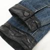 MONCLER [GENIUS] x Fragment SHADY Denim Down Jacket Jacket 3 Indigo Blue BlackUsed