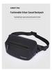 2025 Spring Men's Trendy Shoulder Bag: Fashionable, Functional, Waterproof Nylon Crossbody