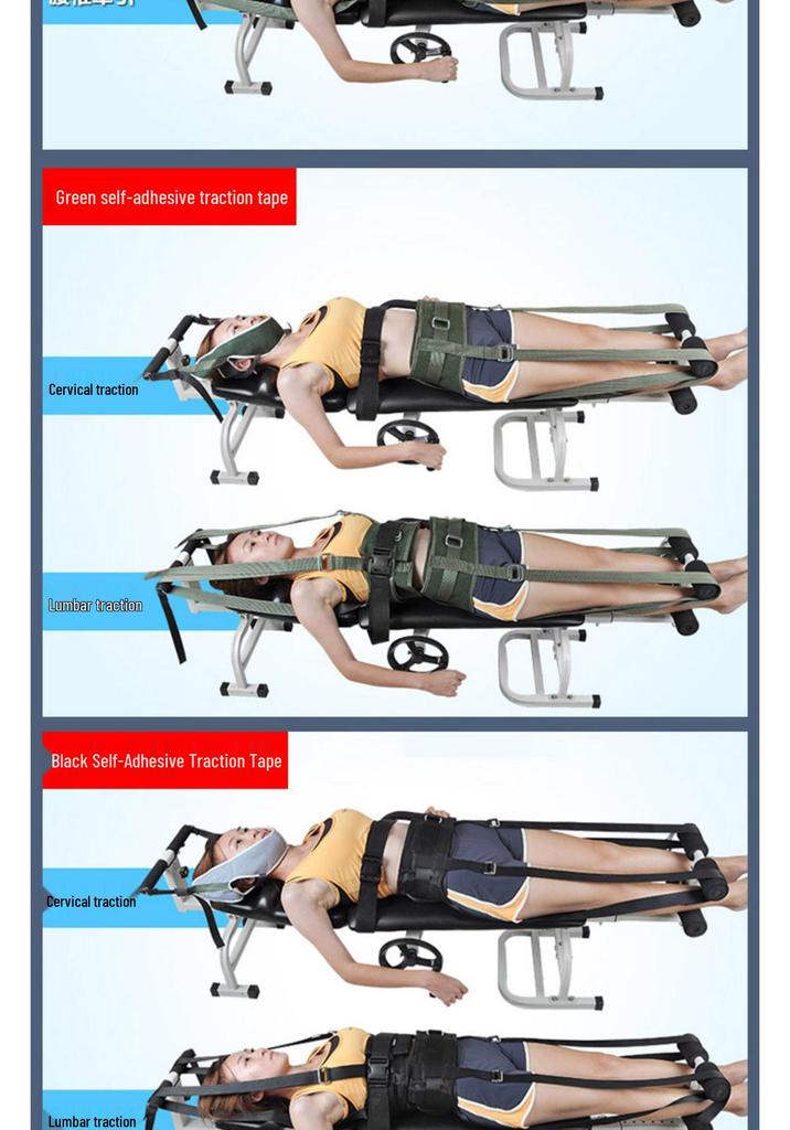 Automatic Cervical & Lumbar Traction Bed for Disc Herniation Therapy